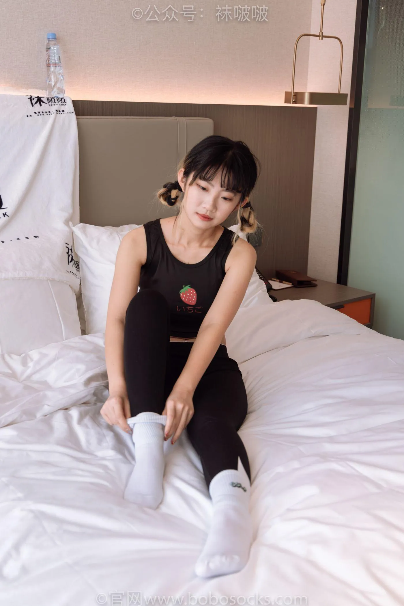 [BoBoSocks袜啵啵]NO.059 砂糖-AJ板鞋、白棉袜、裸足 [142P]插图8